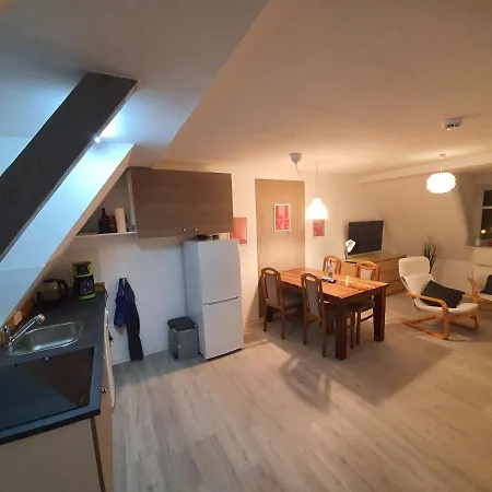 Gemuetliche Dachwohnung Mit Kleiner Oder Grosser Dachterrasse Nebeneinander Apartment Wolmirstedt