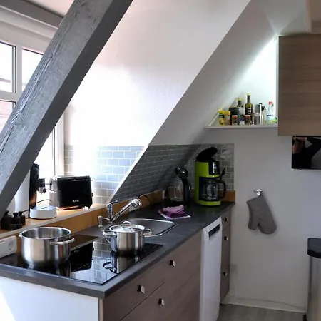 Gemuetliche Dachwohnung Mit Kleiner Oder Grosser Dachterrasse Nebeneinander Apartment